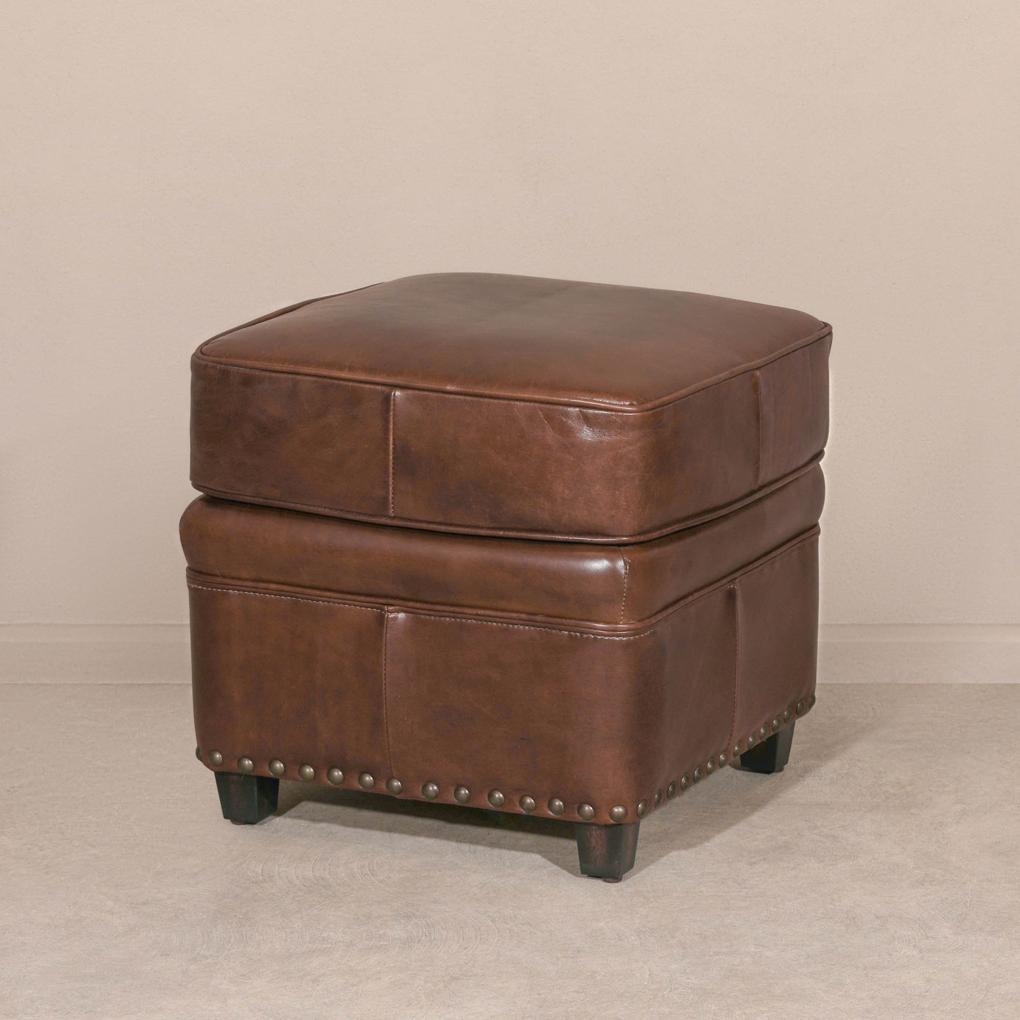 Leather Footstool UK