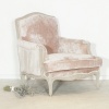 Velvet Armchair UK