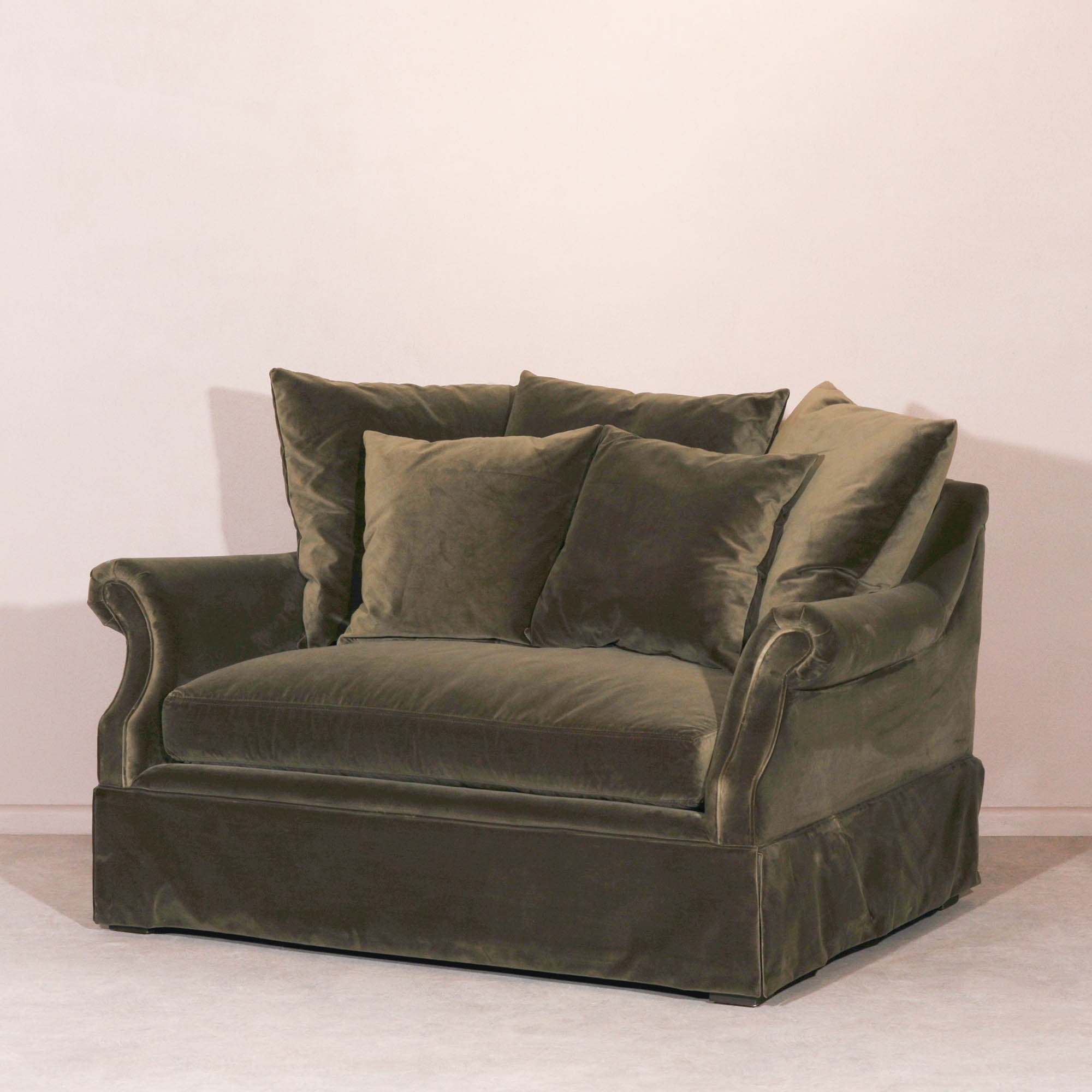 Velvet Armchair UK