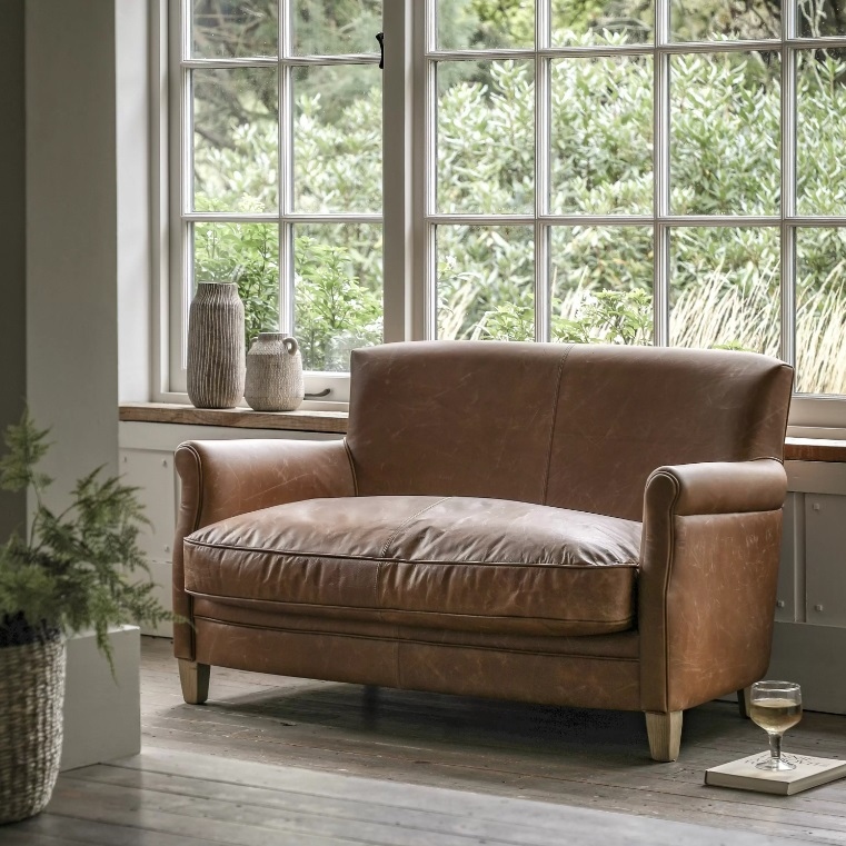 Leather Settee UK